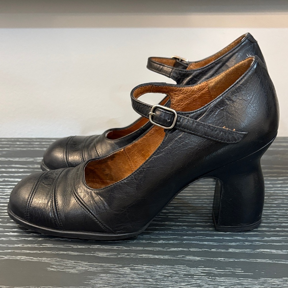 Red or Dead Black Mary Jane Women's Shoes